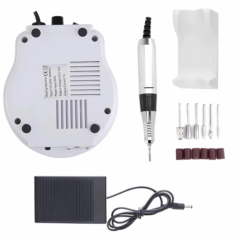 35000/20000 RPM Electric Nail Drill Machine for Manicure Pedicure Accessories Nail Art Tool,Nail Salon Polisher Equipment