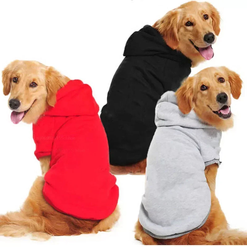 Winter Dog Clothes Sport Hoodies Sweatshirts Warm Coat Clothing Autumn for Small Medium Large Dogs Big Dogs Cat Pets Puppy